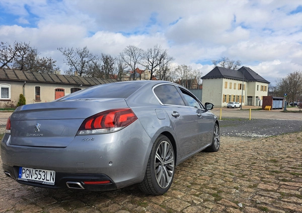 Peugeot 508 cena 62000 przebieg: 200000, rok produkcji 2017 z Gniezno małe 667